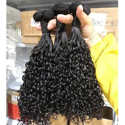 Fumi Brazilian Afro Bulk Kinky Curly Hair Extensions Double Drawn Virgin Cuticle Aligned